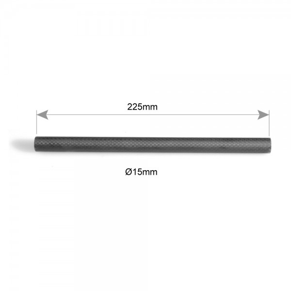 SmallRig 15mm Rods (Carbon Fiber, 9 Inches, 2 pcs) 1690